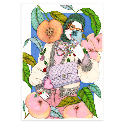 Flat Peach